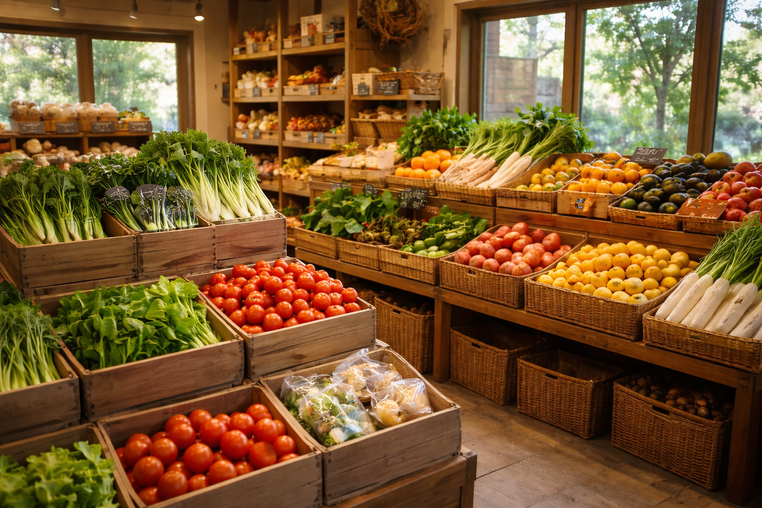 オーガニック食品店
